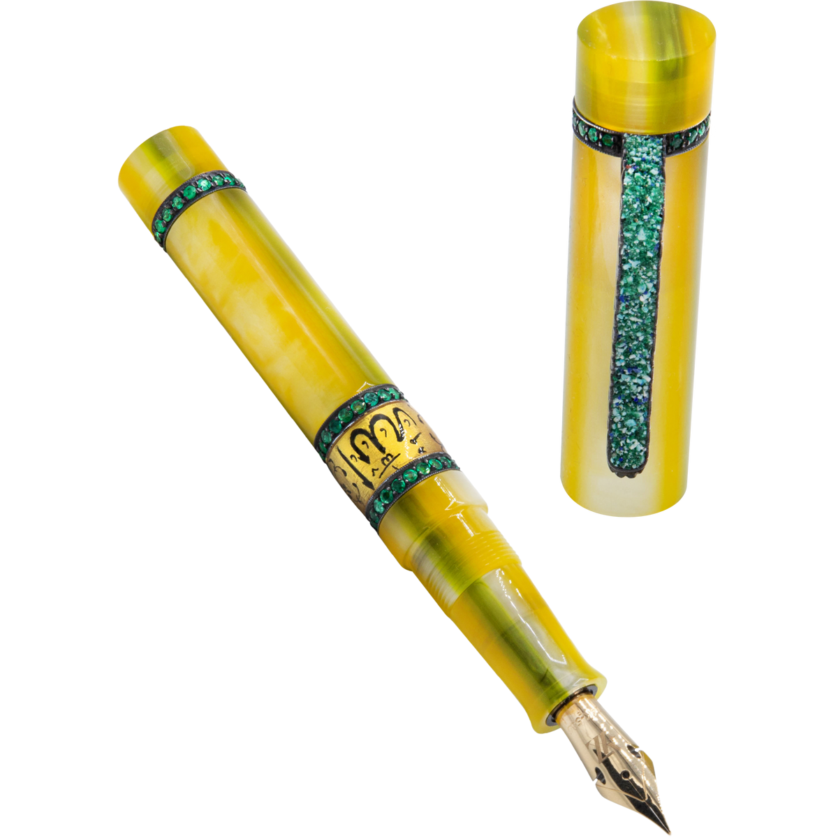 Zeki Karaca Jewellery Harman Fountain Pen - The Holy Qur’an Inscription (Limited Edition) - Pen Boutique Ltd