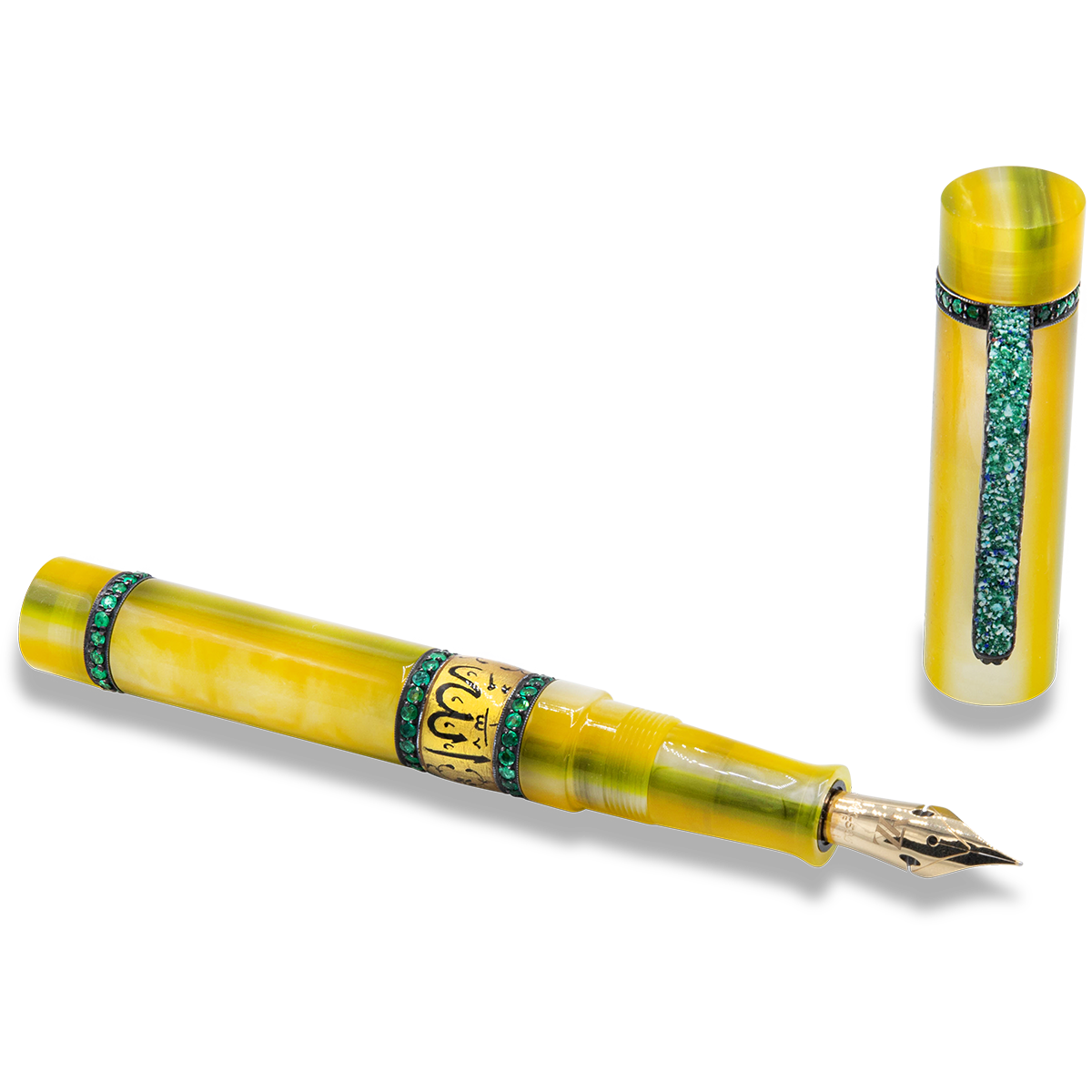 Zeki Karaca Jewellery Harman Fountain Pen - The Holy Qur’an Inscription (Limited Edition) - Pen Boutique Ltd