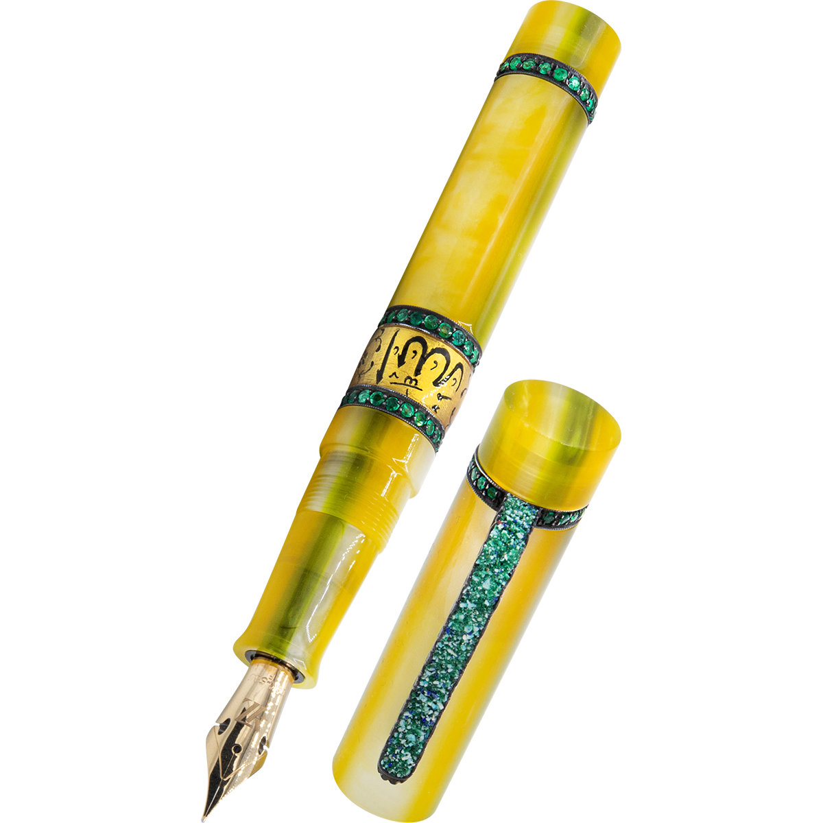 Zeki Karaca Jewellery Harman Fountain Pen - The Holy Qur’an Inscription (Limited Edition) - Pen Boutique Ltd