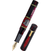 Zeki Karaca Jewellery Harman Fountain Pen - Black - Gold Trim