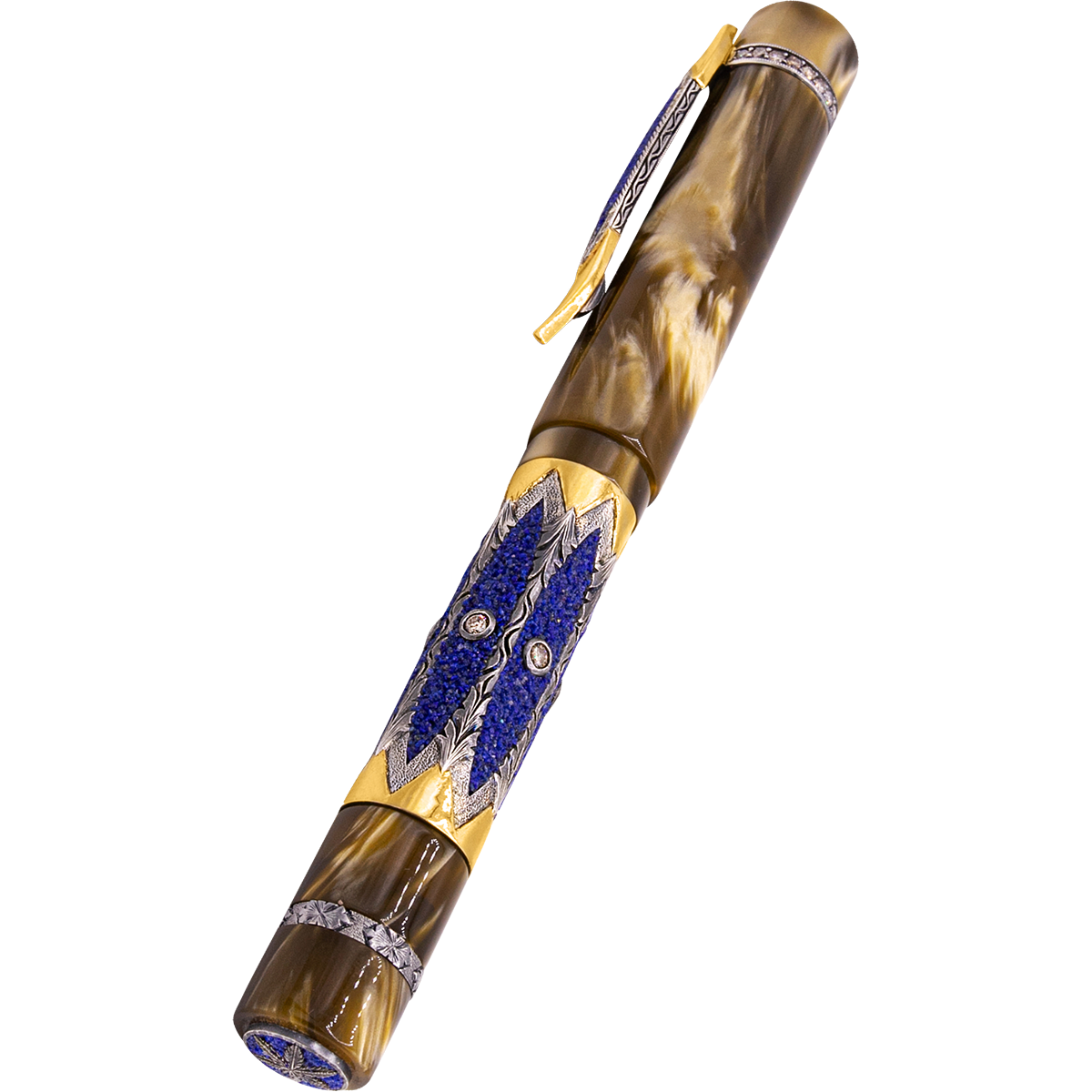 Zeki Karaca Jewellery Harman Fountain Pen - Brown (Limited Edition)-Pen Boutique Ltd