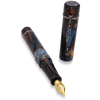 Zeki Karaca Jewellery Harman Fountain Pen - Rare Lapis Mosaic - Silver Trim