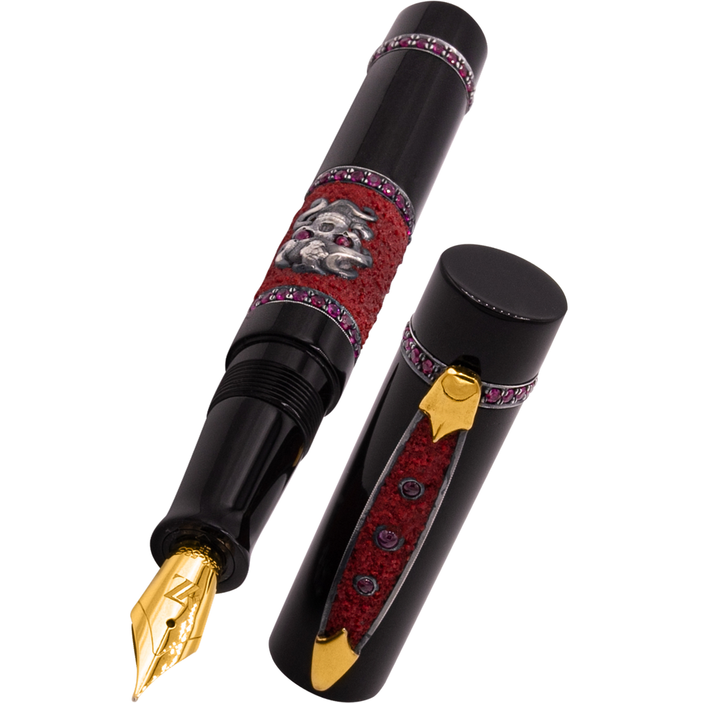 Zeki Karaca Jewellery Harman Fountain Pen - Ruby