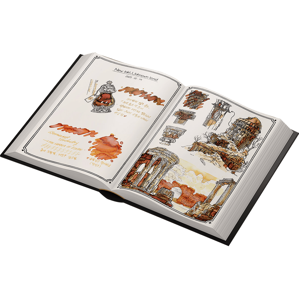 Dominant Industry the Ink Archiving Book - A log of Elixir - Pen Boutique Ltd