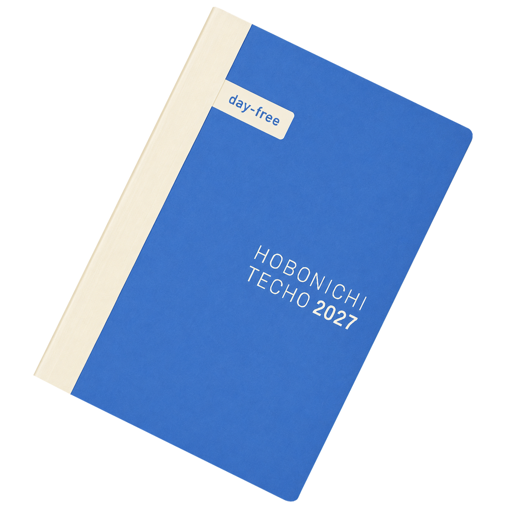 Hobonichi Techo 2027 Japanese Day-Free Book - A5 (Monthly - January Start - Monday Start)-Pen Boutique Ltd