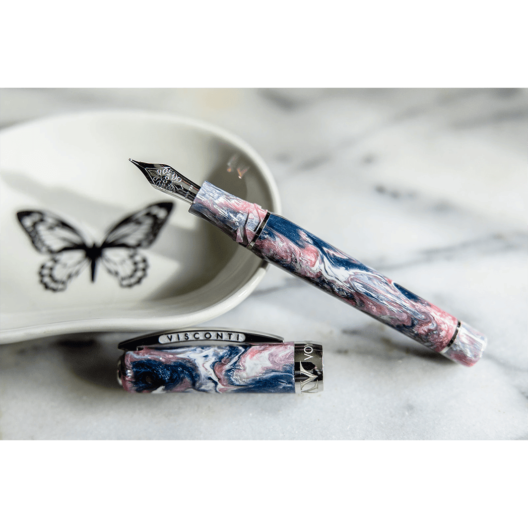 Visconti Voyager Fountain Pen - Mariposa Painted Beauty (US Exclusive) - Pen Boutique Ltd