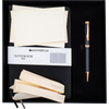 Monteverde Innova Ballpoint Pen Notebook Set - Carbon Fiber - Rosegold