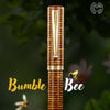 Magna Carta Mag 600 True Flex Fountain Pen - Bumblebee 14k gold nib - Pen Boutique Exclusive ( w/Free Yak Leather Pen Case) - Pen Boutique Ltd