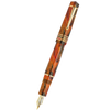 Delta DV Original Fountain Pen - Gold-Plated Stainless Steel Nib - Glow Up Oro (Mid Size)-Pen Boutique Ltd