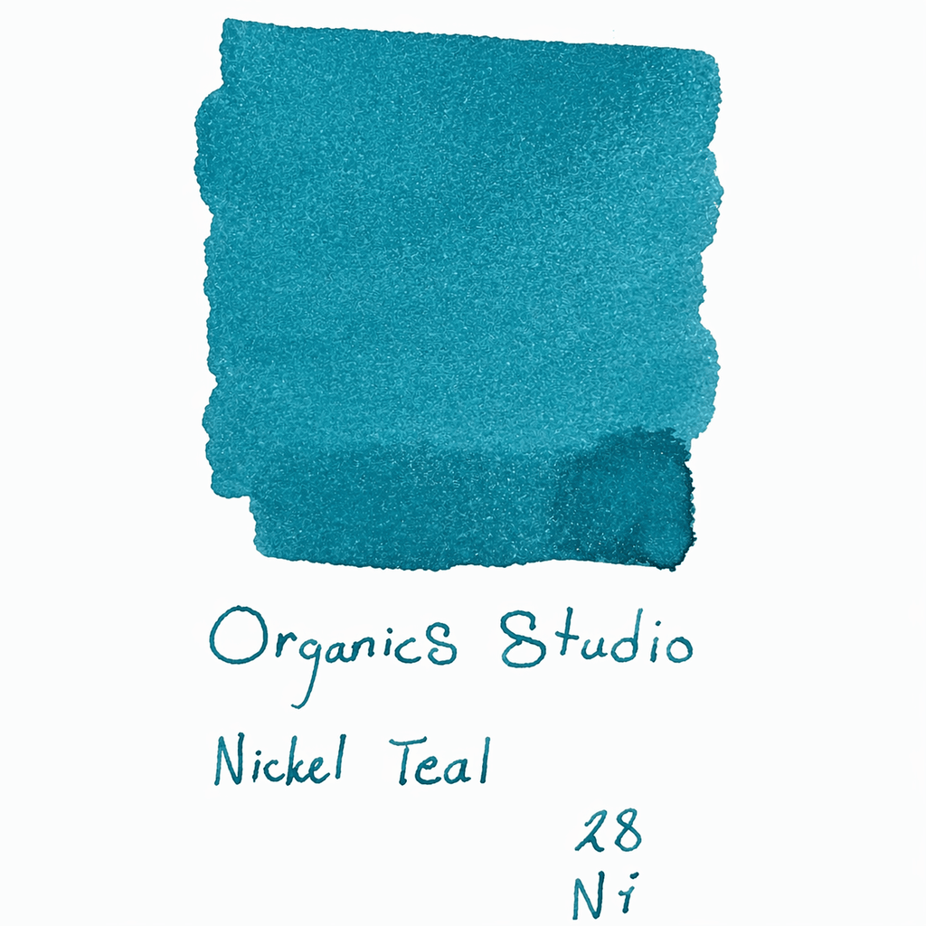 Organics Studio Periodic Table Ink Bottle - Nickel - Pen Boutique Ltd