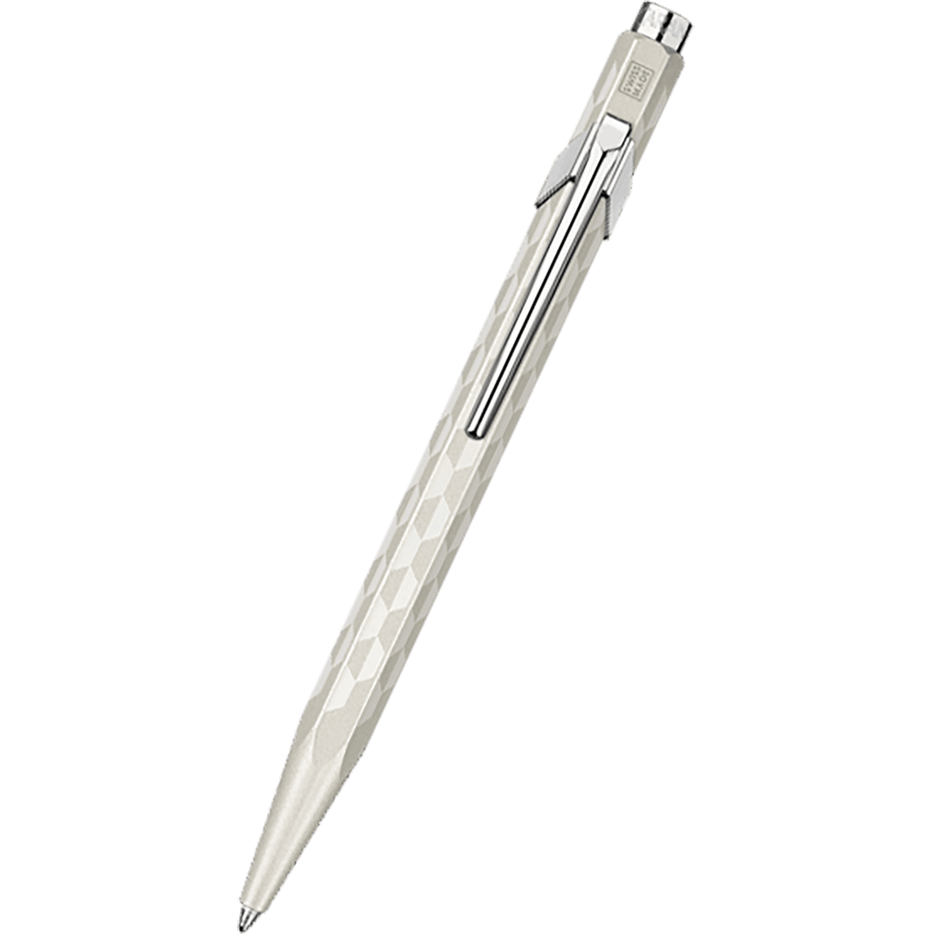 Caran d'Ache 849 Ballpoint Pen - Alpine Frost White - Pen Boutique Ltd