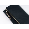 Hobonichi 2027 Tri-Fold Cover - Tragen: Black - Tall & Slim-Pen Boutique Ltd