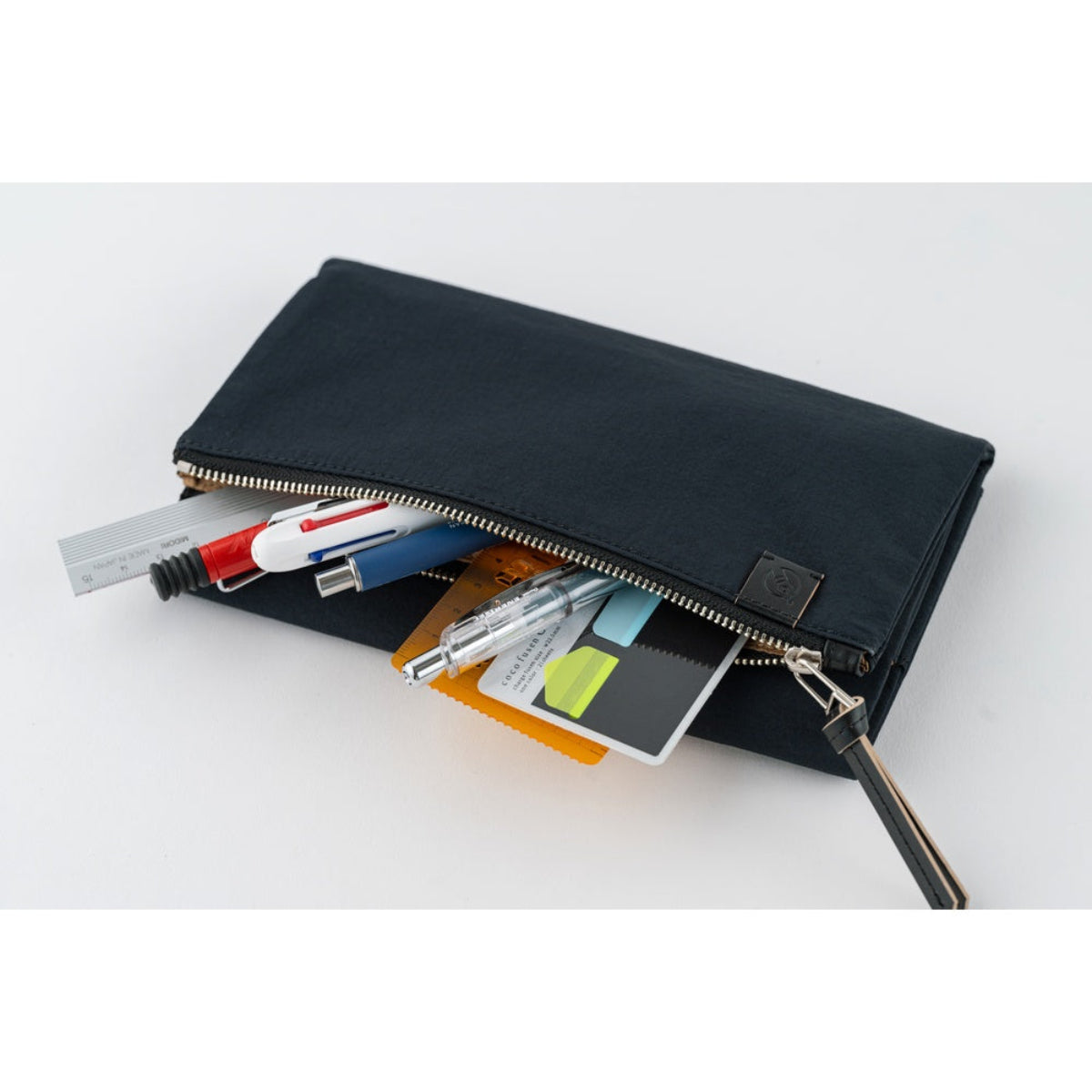 Hobonichi 2027 Tri-Fold Cover - Tragen: Black - Tall & Slim-Pen Boutique Ltd