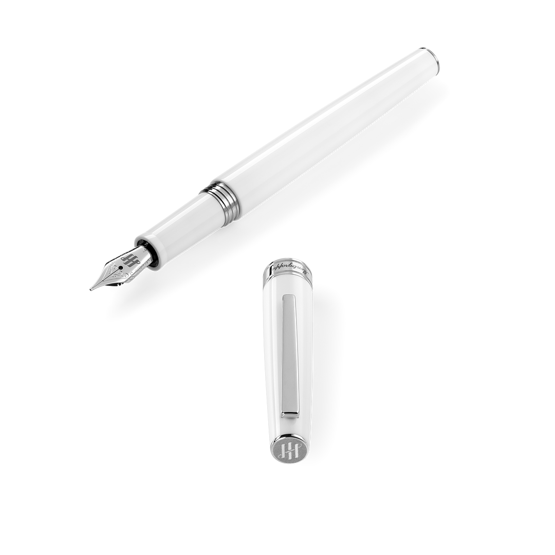 Montegrappa Armonia Fountain Pen - Frost White-Pen Boutique Ltd
