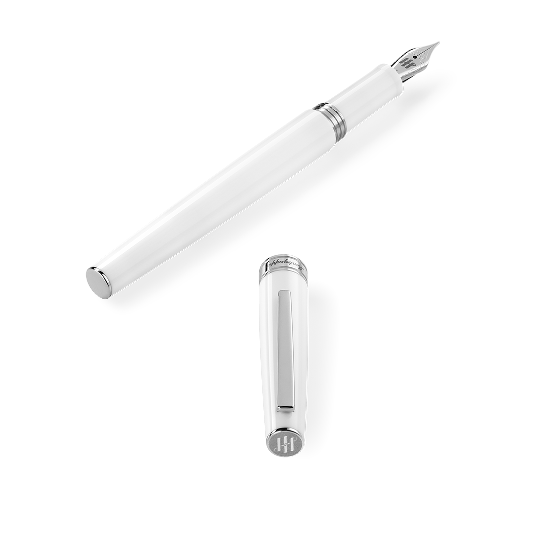Montegrappa Armonia Fountain Pen - Frost White-Pen Boutique Ltd