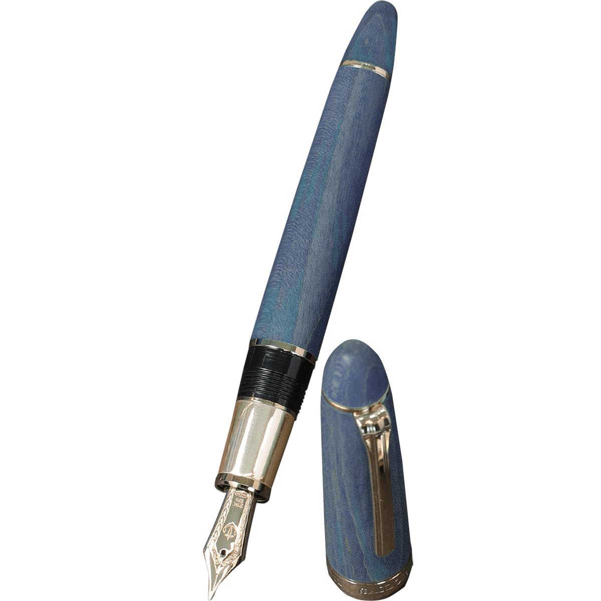 Sailor Bespoke Fountain Pen - Hard Maple Indigo - Pen Boutique Ltd