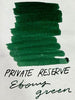 Private Reserve Ink Bottle - Ebony Green - 60ml - Pen Boutique Ltd