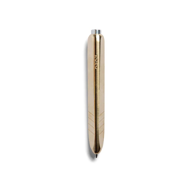 Kolo Tino Ballpoint Pen - Raw Brass - Pen Boutique Ltd
