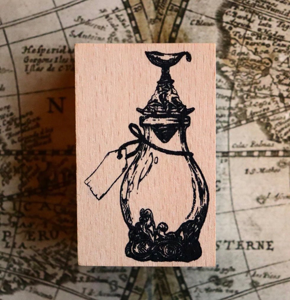 Dominant Industry Wood Stamp - A Log of Atlantis - Pen Boutique Ltd