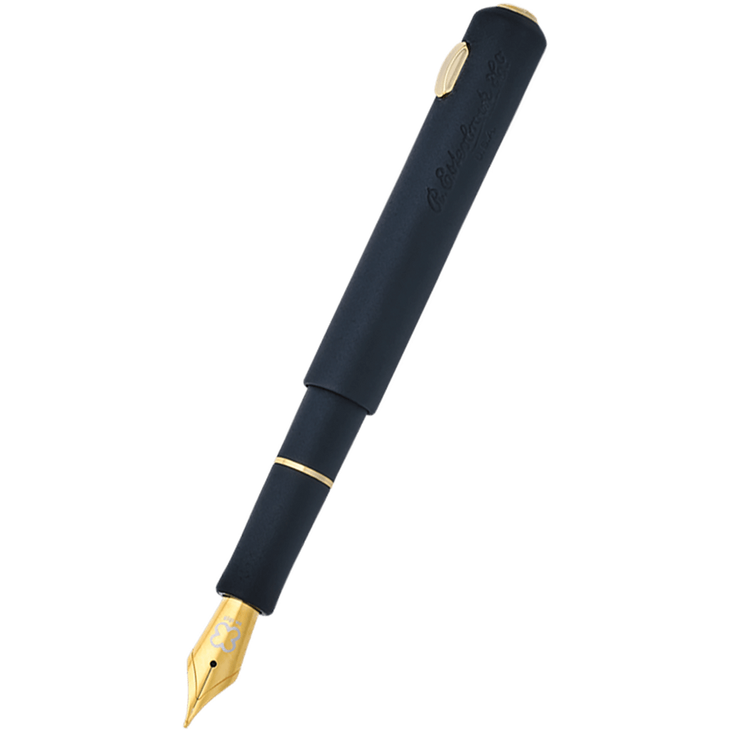 Esterbrook Niblet Fountain Pen - Black Raven - Gold Trim - Pen Boutique Ltd