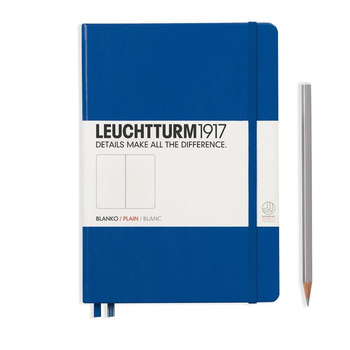 Leuchtturm 1917 Hardcover Notebook - A5 - Plain - Pen Boutique Ltd