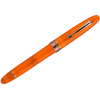Omas Ogiva Ballpoint Pen - Arancione - Silver Trim - Pen Boutique Ltd