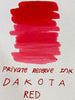 Private Reserve Ink Bottle - Dakota Red - 60ml - Pen Boutique Ltd