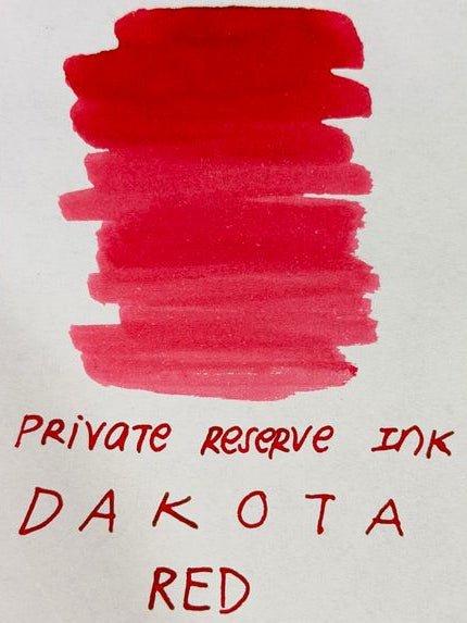 Private Reserve Ink Bottle - Dakota Red - 60ml - Pen Boutique Ltd