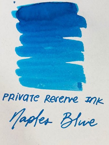 Private Reserve Ink Bottle - Naples Blue - 60ml - Pen Boutique Ltd