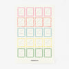 Hobonichi Frame Stickers for Dates - Pen Boutique Ltd