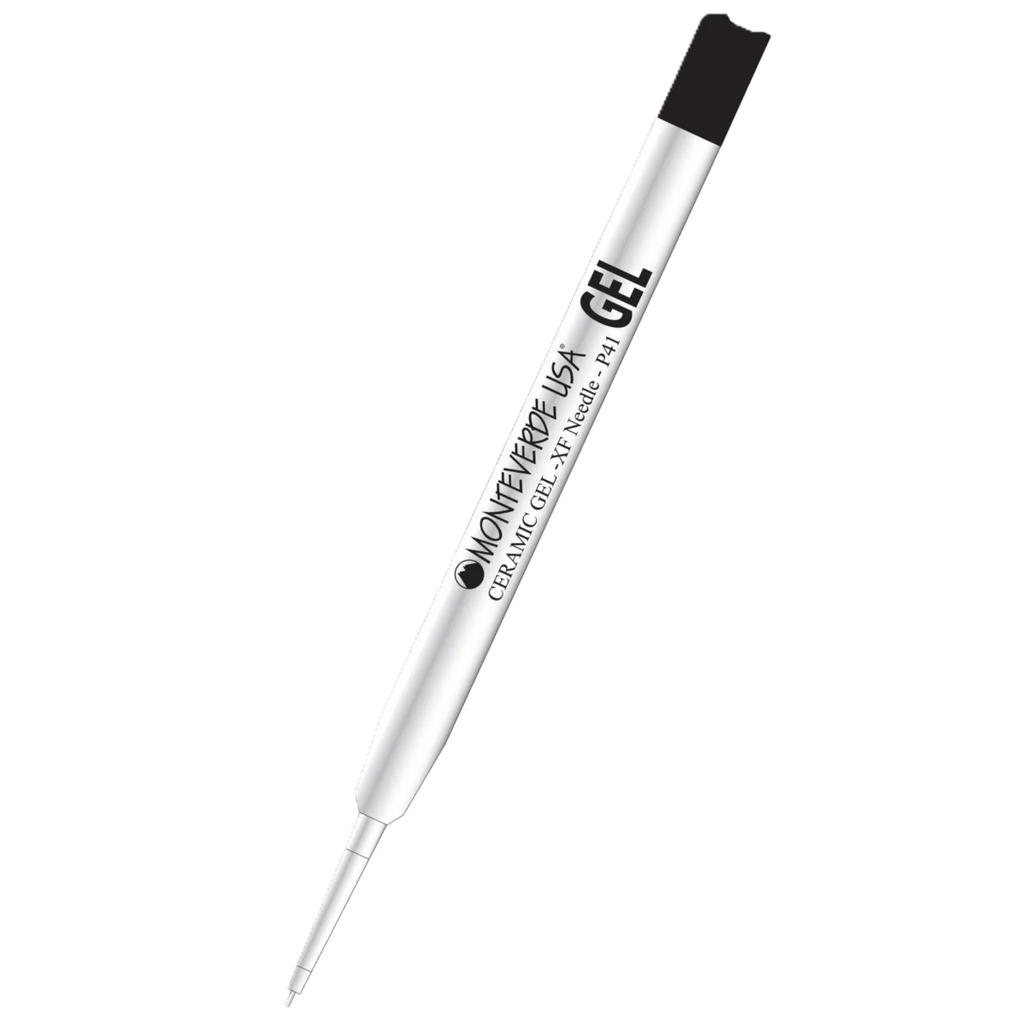 Monteverde Capless Gel Refill (to fit Parker) - Black - 0.5 mm Extra Fine Needle Point - 1 PC-Pen Boutique Ltd