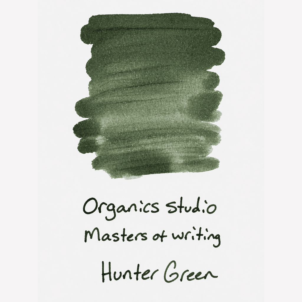 Organics Studio Writer Ink Bottle - James Joyce Hunter Green - Pen Boutique Ltd