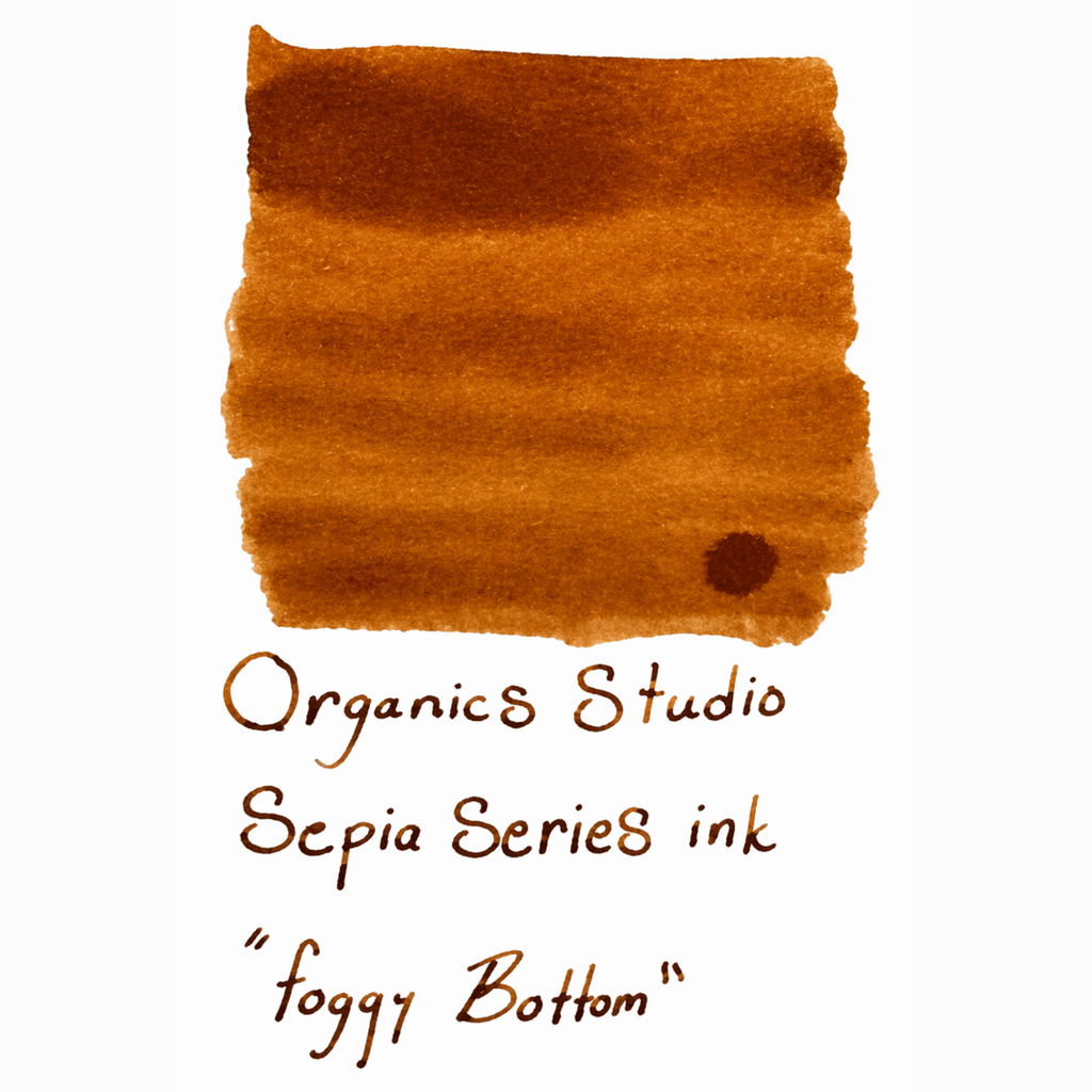 Organics Studio Annual Editions Ink Bottle - Foggy Bottom Yellow Sepia - Pen Boutique Ltd