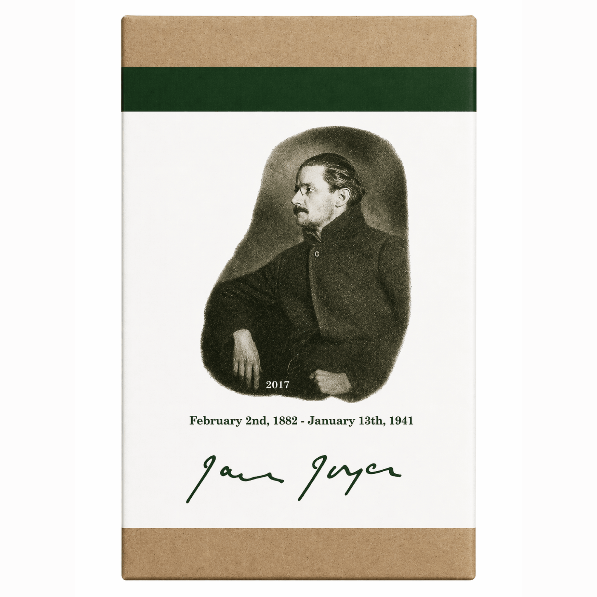 Organics Studio Writer Ink Bottle - James Joyce Hunter Green - Pen Boutique Ltd