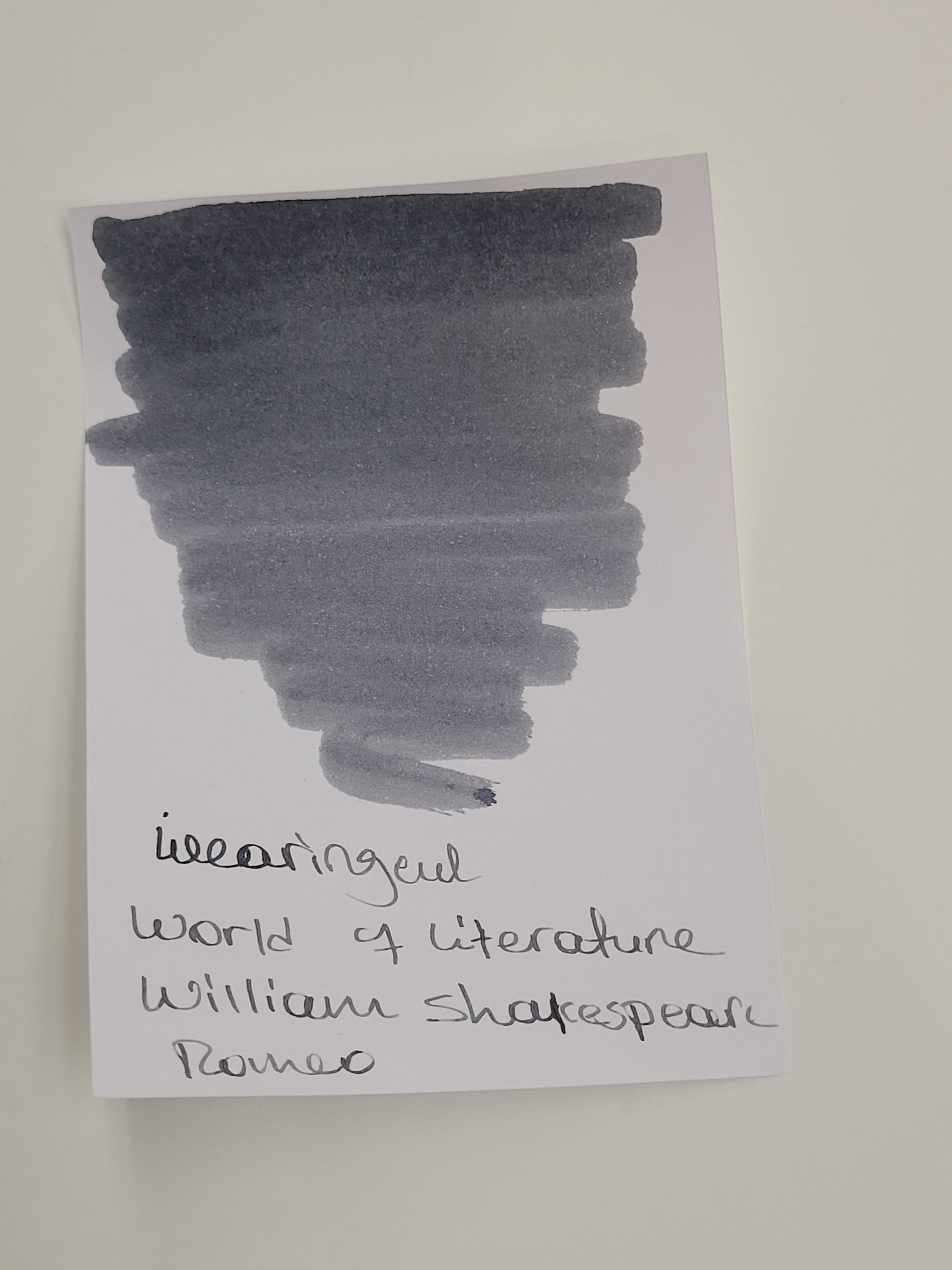 Wearingeul World Literature Ink Bottle - Romeo (30 ml) - Pen Boutique Ltd