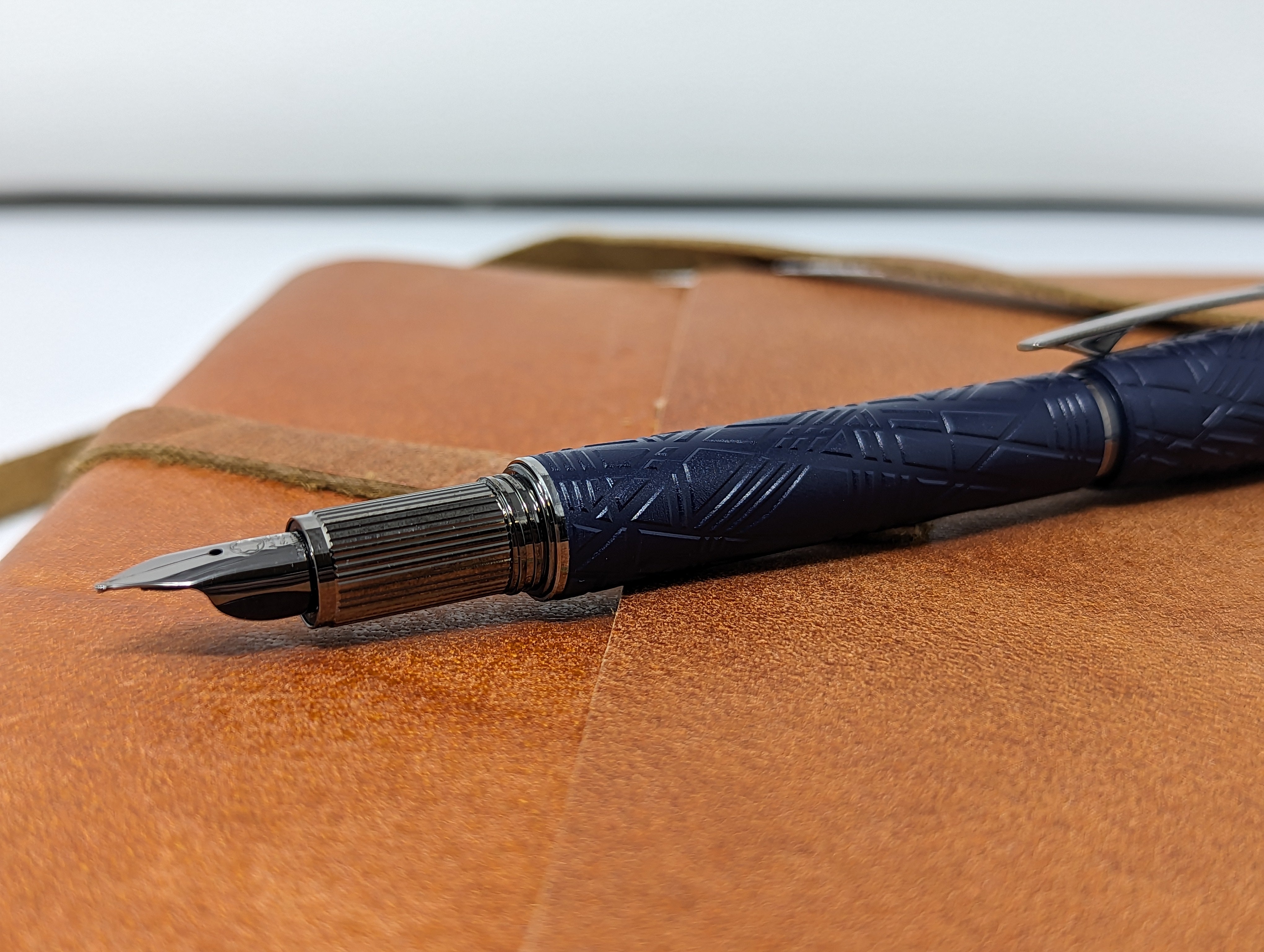 Montblanc Starwalker Fountain Pen - Space Blue Resin - Pen Boutique Ltd