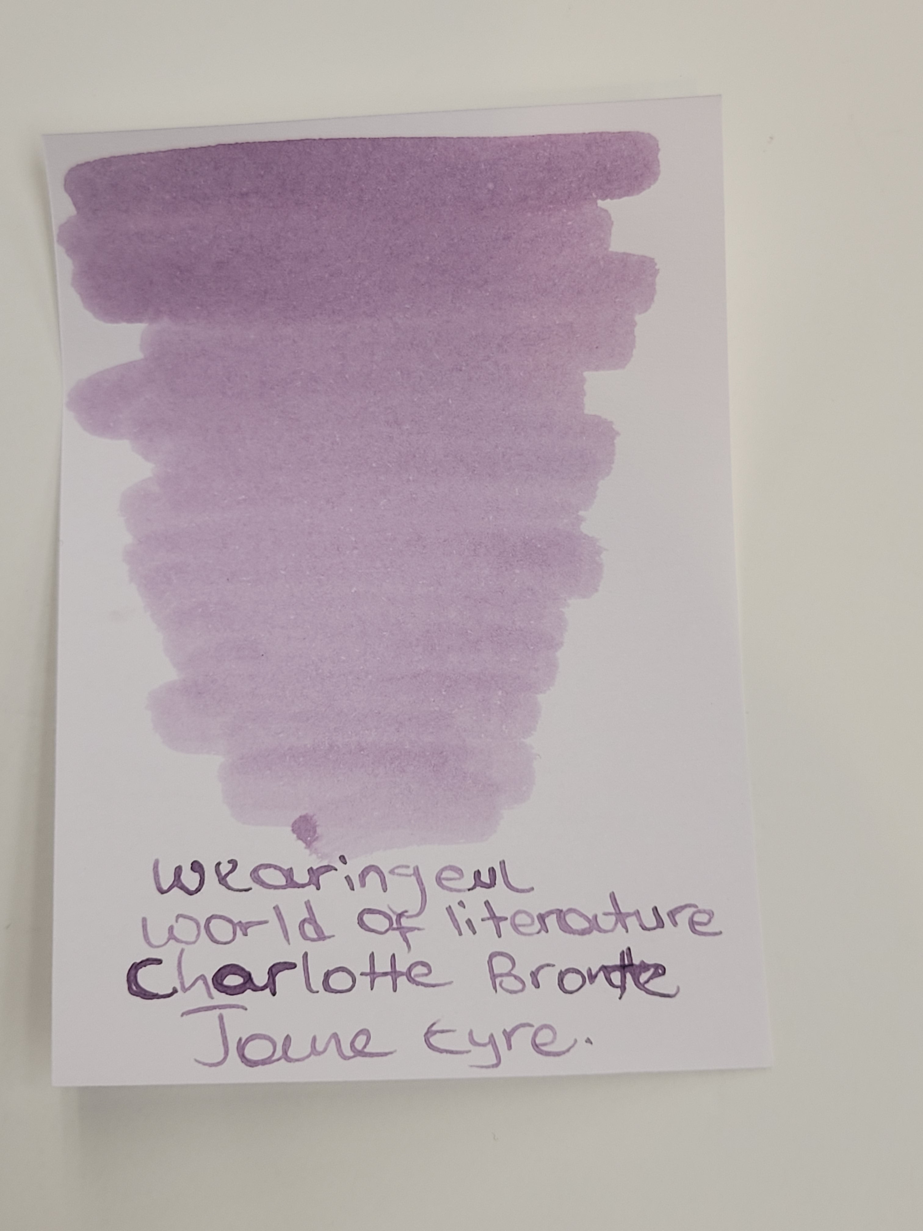 Wearingeul World Literature Ink Bottle - Jane Eyre (30 ml) - Pen Boutique Ltd