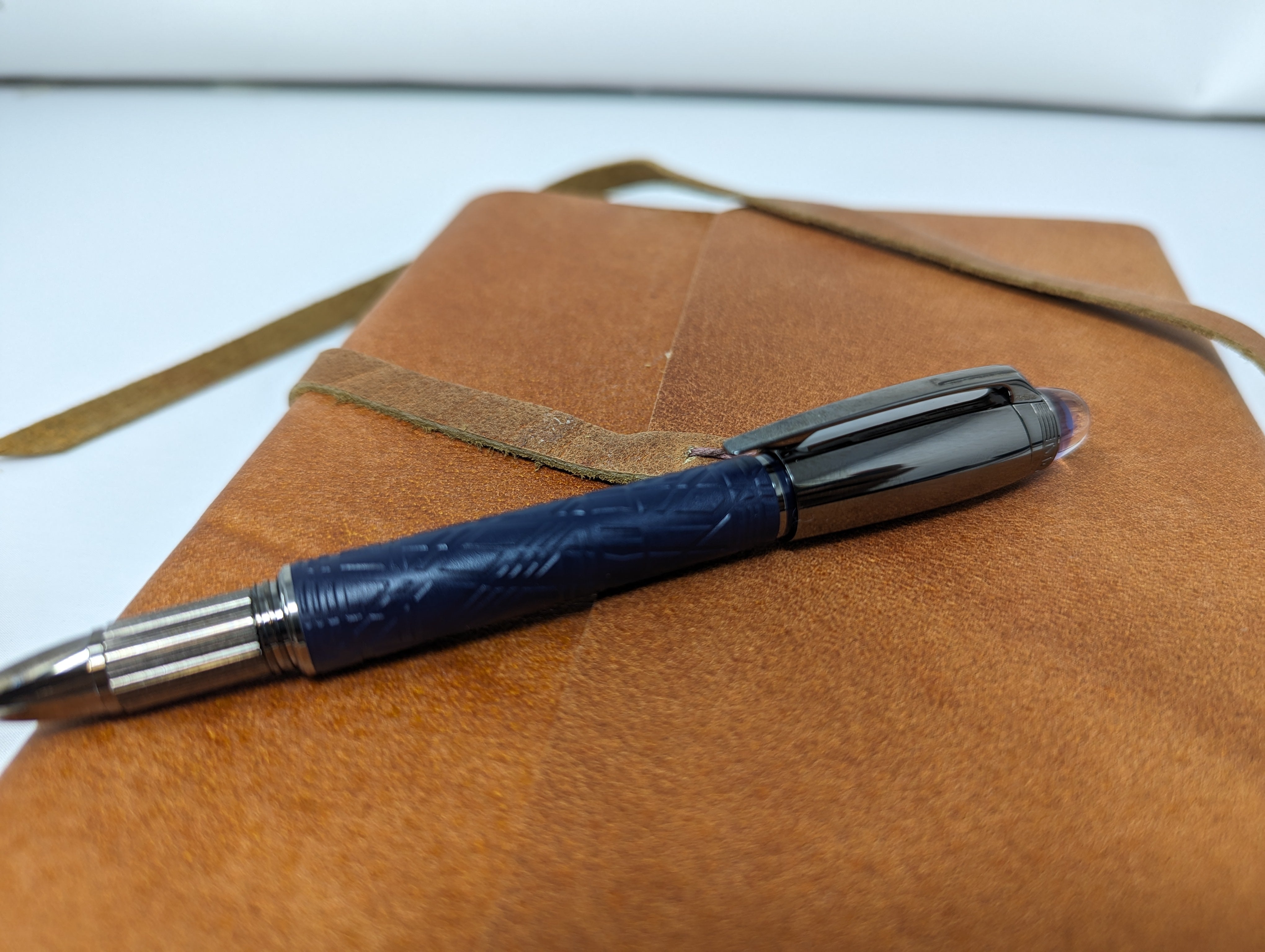 Montblanc Starwalker Fountain Pen - Space Blue Doue - Pen Boutique Ltd