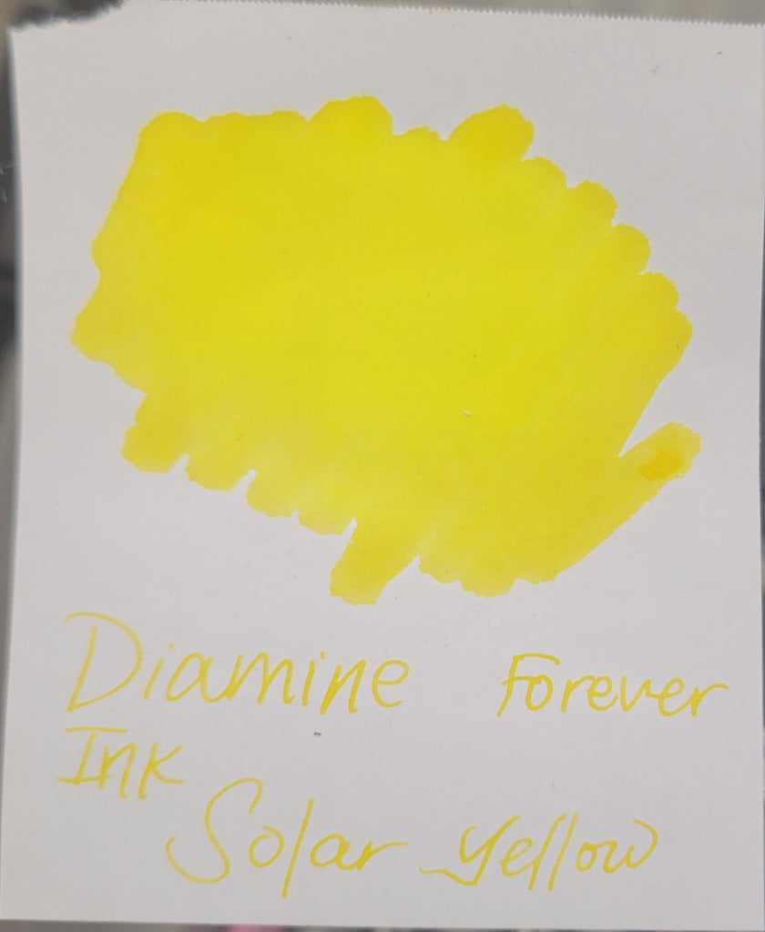 Diamine Forever Ink Bottle - Solar Yellow - 50 ml - Pen Boutique Ltd