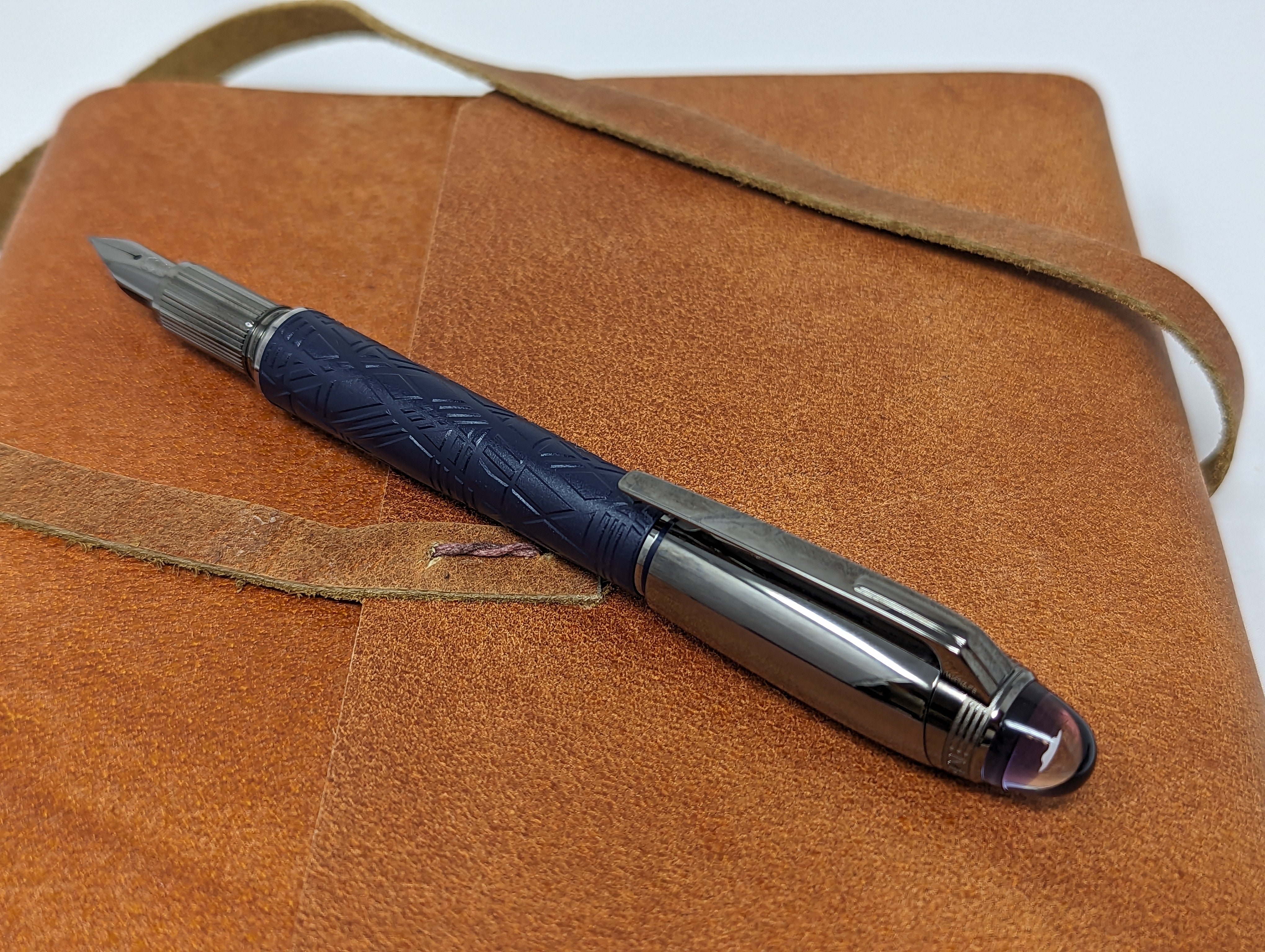 Montblanc Starwalker Fountain Pen - Space Blue Doue - Pen Boutique Ltd