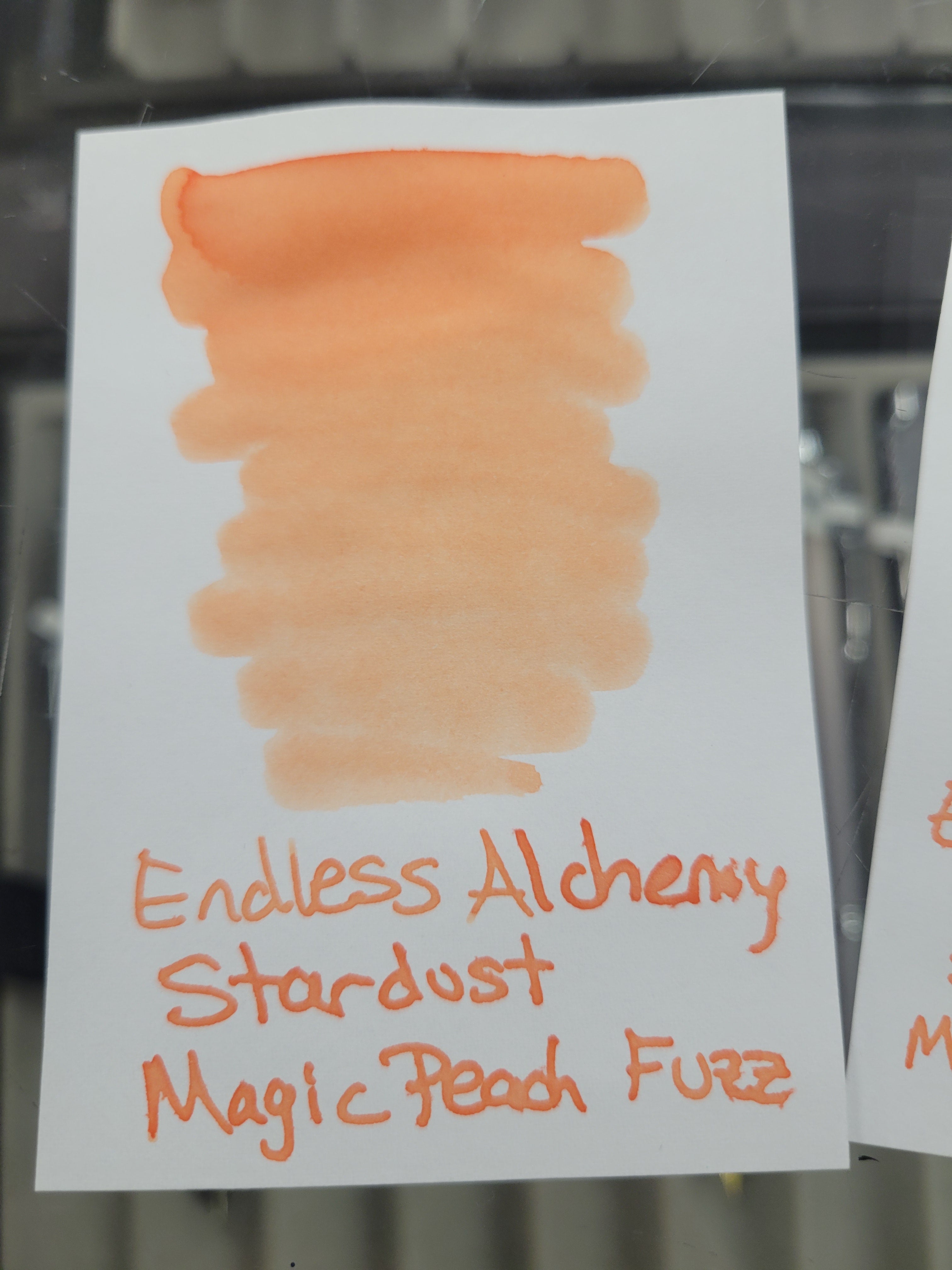 Endless Alchemy Stardust Shimmer Ink - Magic Peach Fuzz - Pen Boutique Ltd