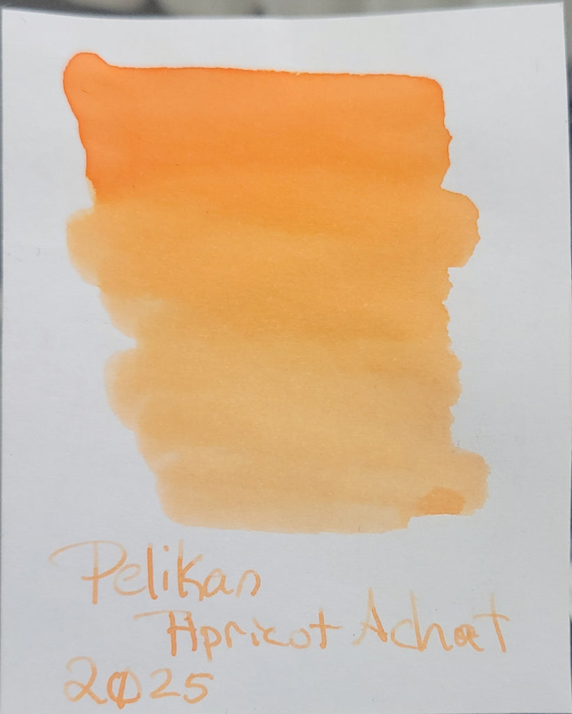 Pelikan Edelstein Ink Bottle - Apricot Achat - Ink Of The Year 2025 - Pen Boutique Ltd