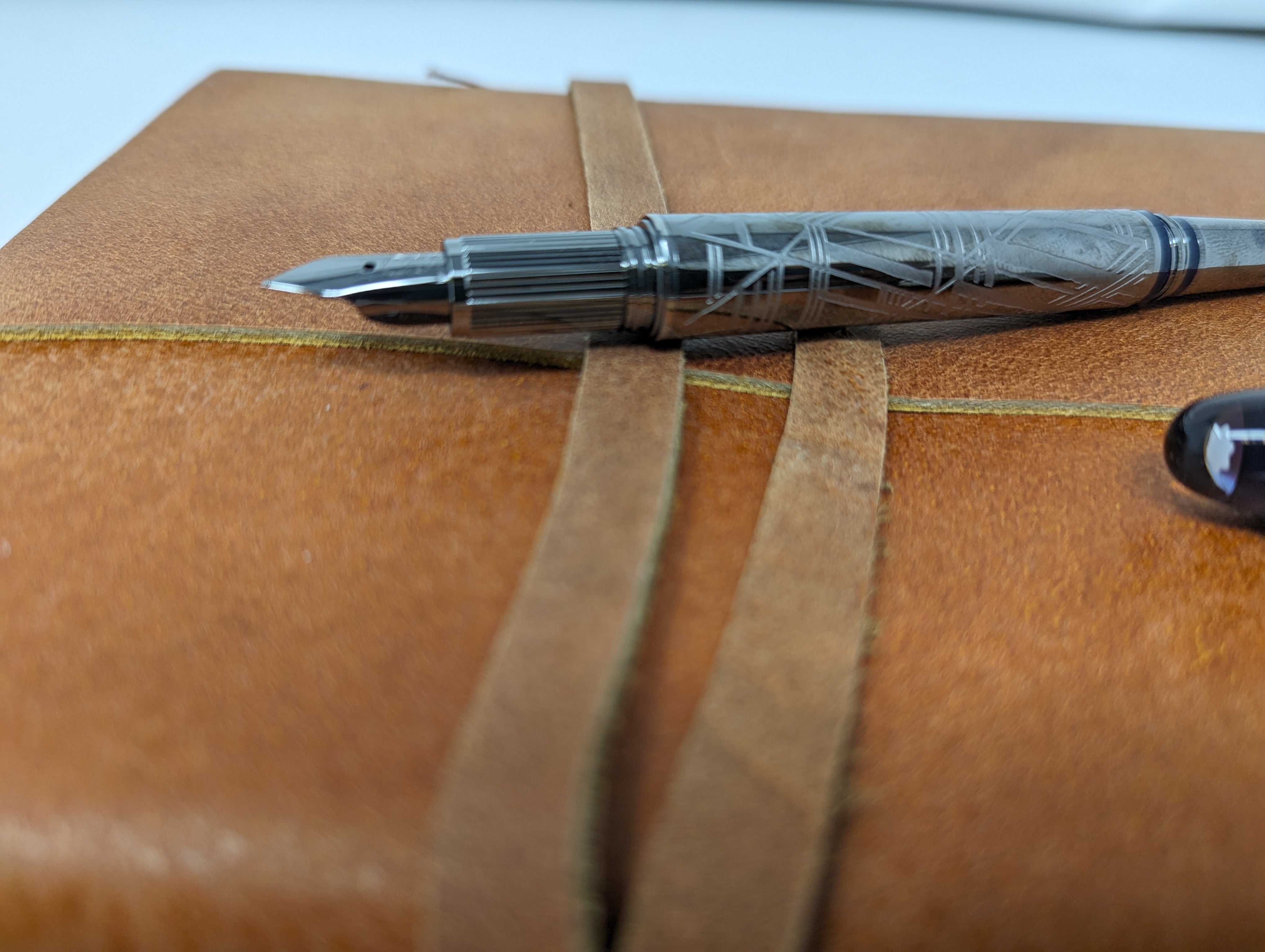 Montblanc Starwalker Fountain Pen - Space Blue Metal - Pen Boutique Ltd
