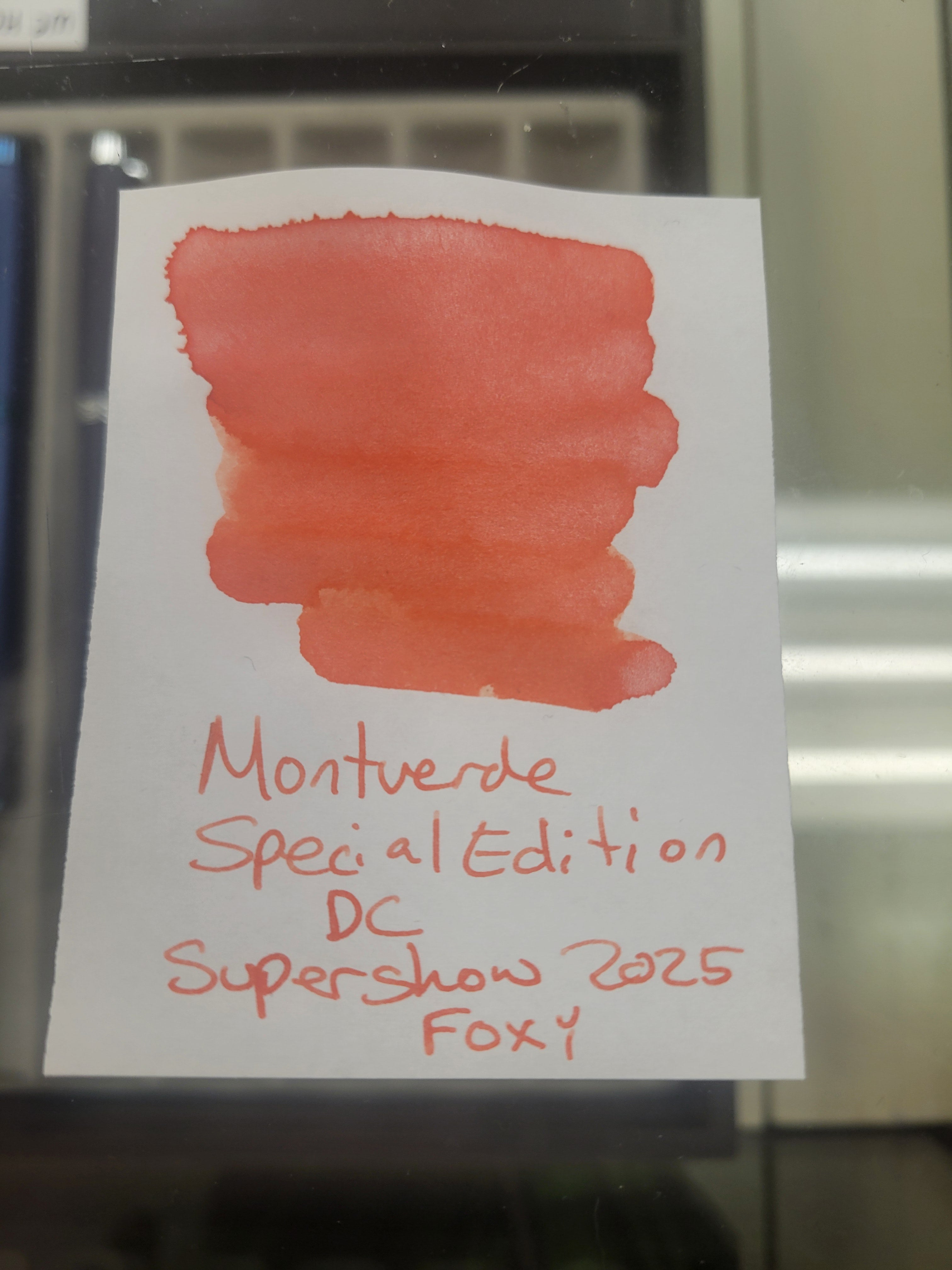 Monteverde DC Supershow Bottled Ink - 2025 Special Edition - Foxy - Pen Boutique Ltd