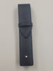 Montblanc Sartorial 1 Pen Pouch - Tweed Blue - Pen Boutique Ltd