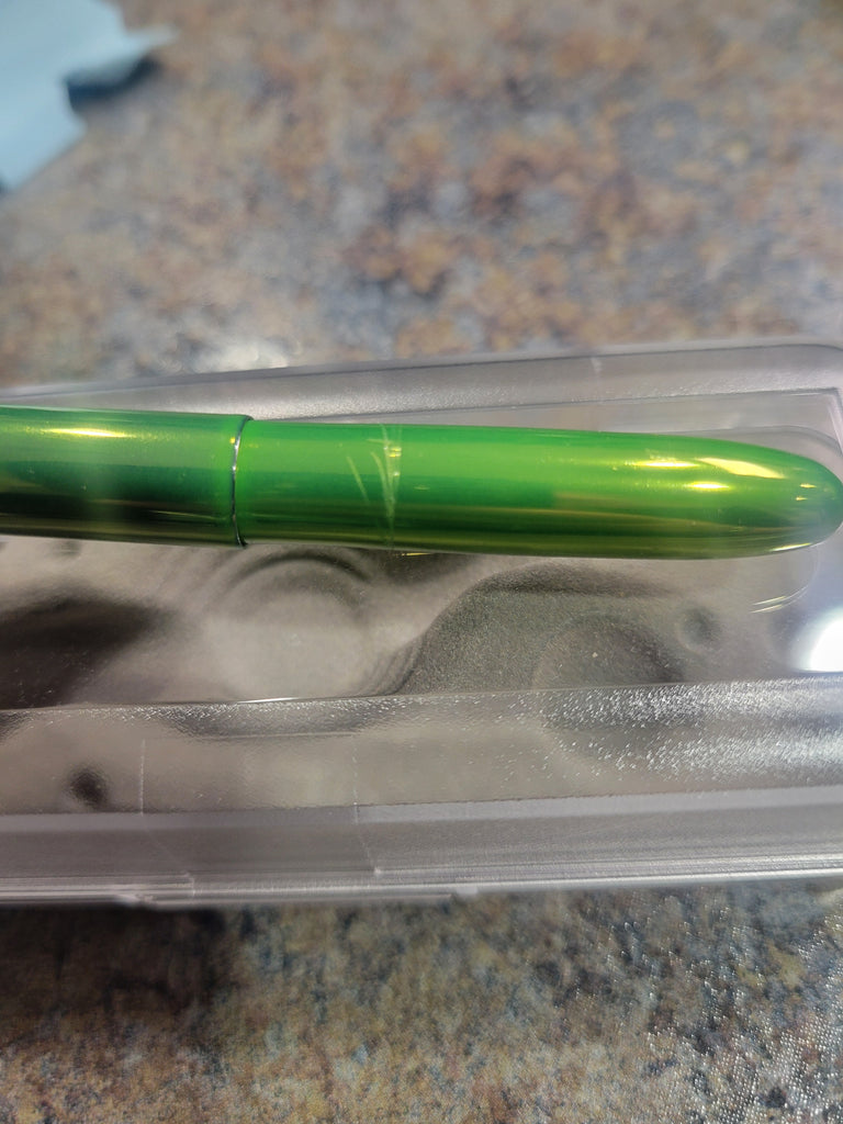 (Outlet) Fisher Space Pen Aurora Borealis Green Bullet Ballpoint Pen