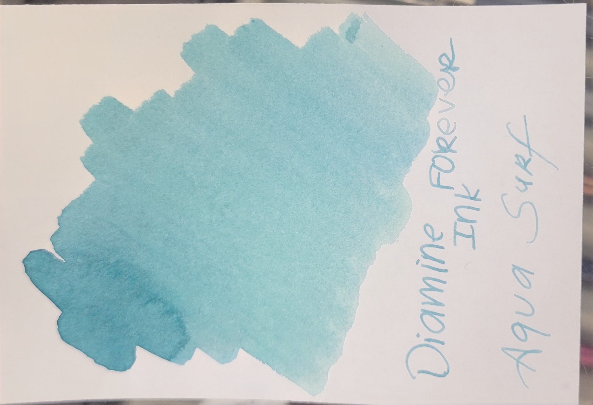 Diamine Forever Ink Bottle - Aqua Surf - 50 ml - Pen Boutique Ltd