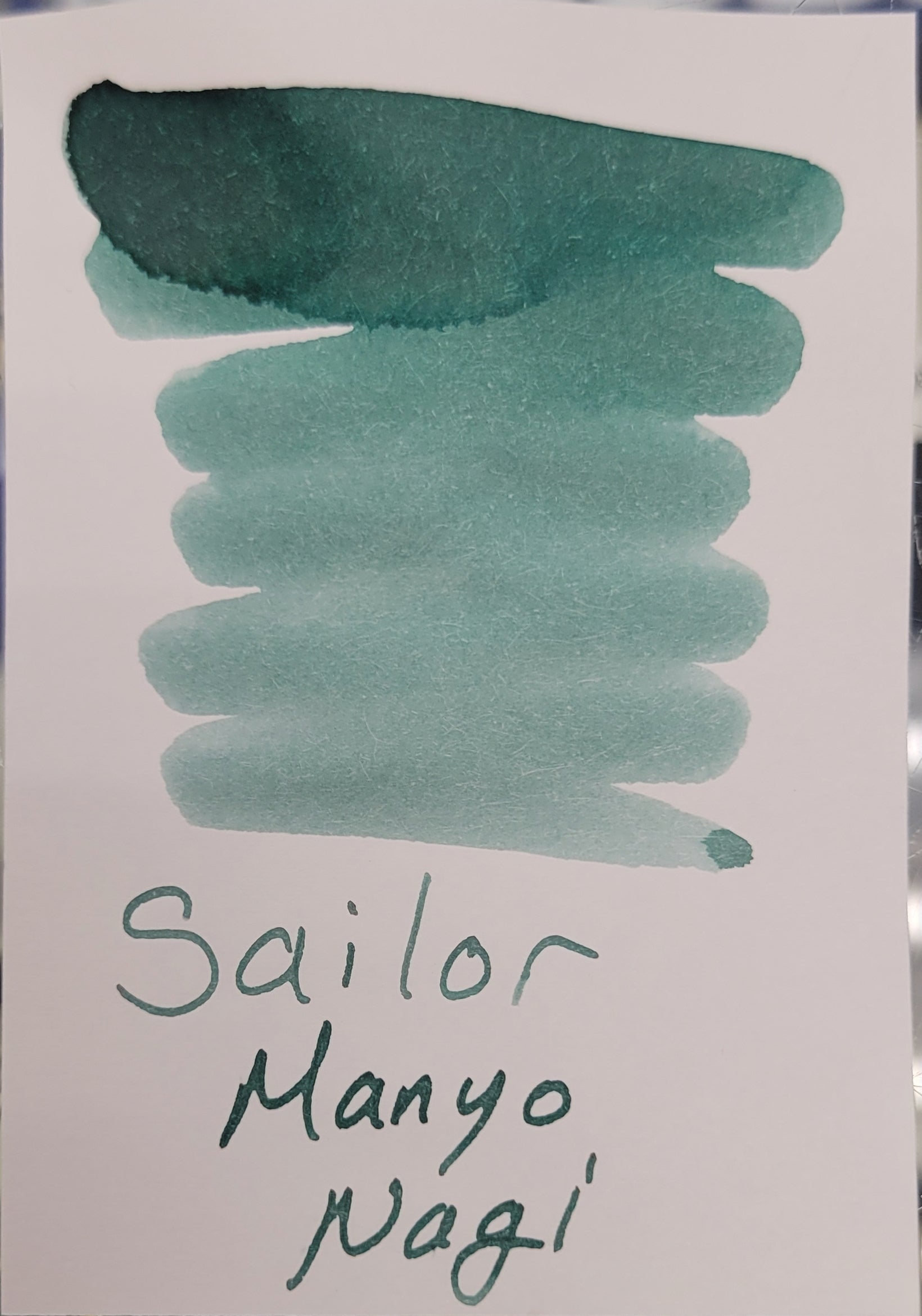 Sailor Manyo Ink Bottle - Nagi (Blue - Purple) - 50ml (Overseas Exclusive) - Pen Boutique Ltd