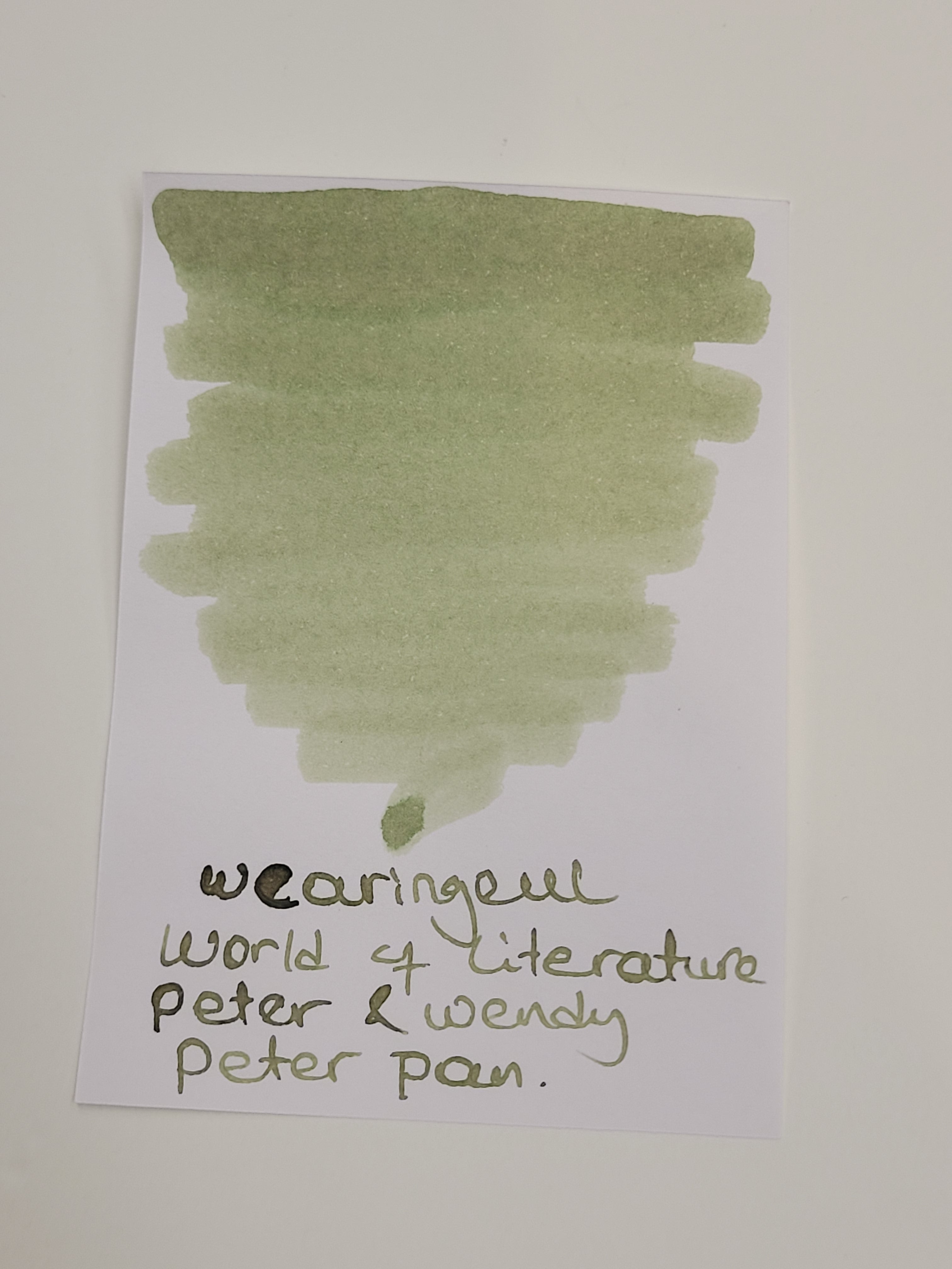 Wearingeul World Literature Ink Bottle - Peter Pan (30 ml) - Pen Boutique Ltd