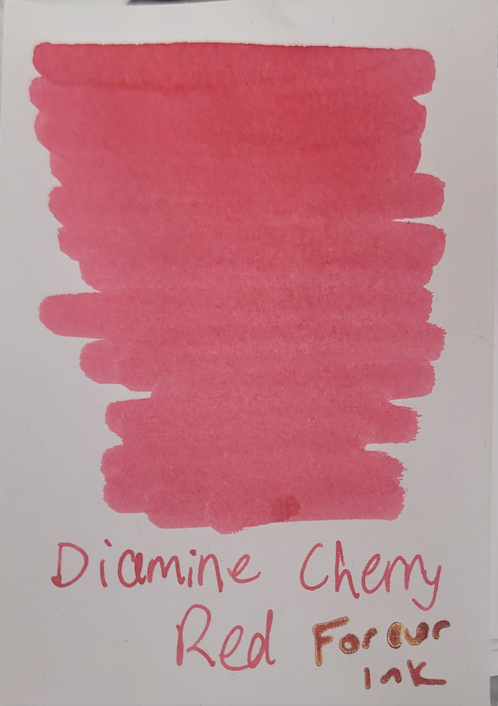 Diamine Forever Ink Bottle - Cherry Red - 50 ml - Pen Boutique Ltd